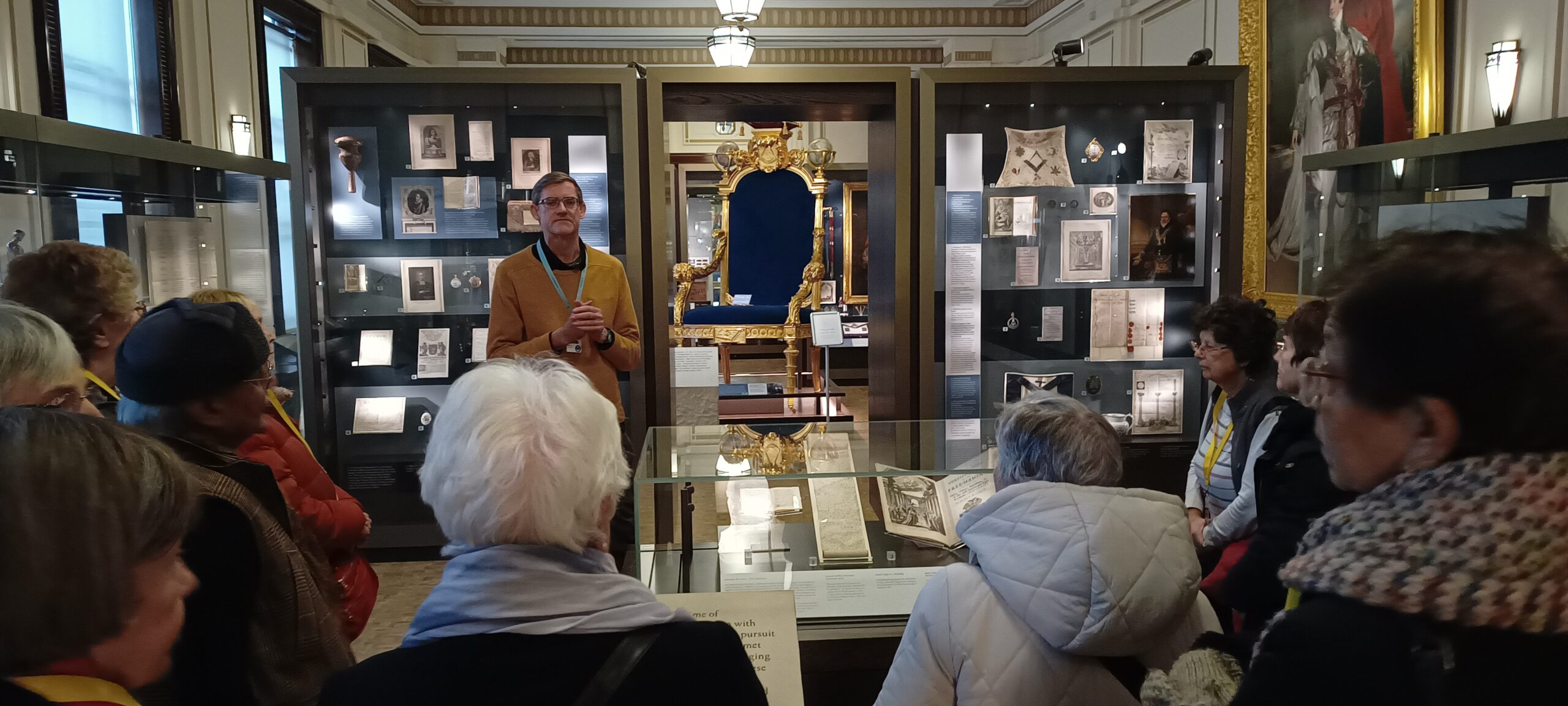 Visit to Freemasons’ Hall Central London