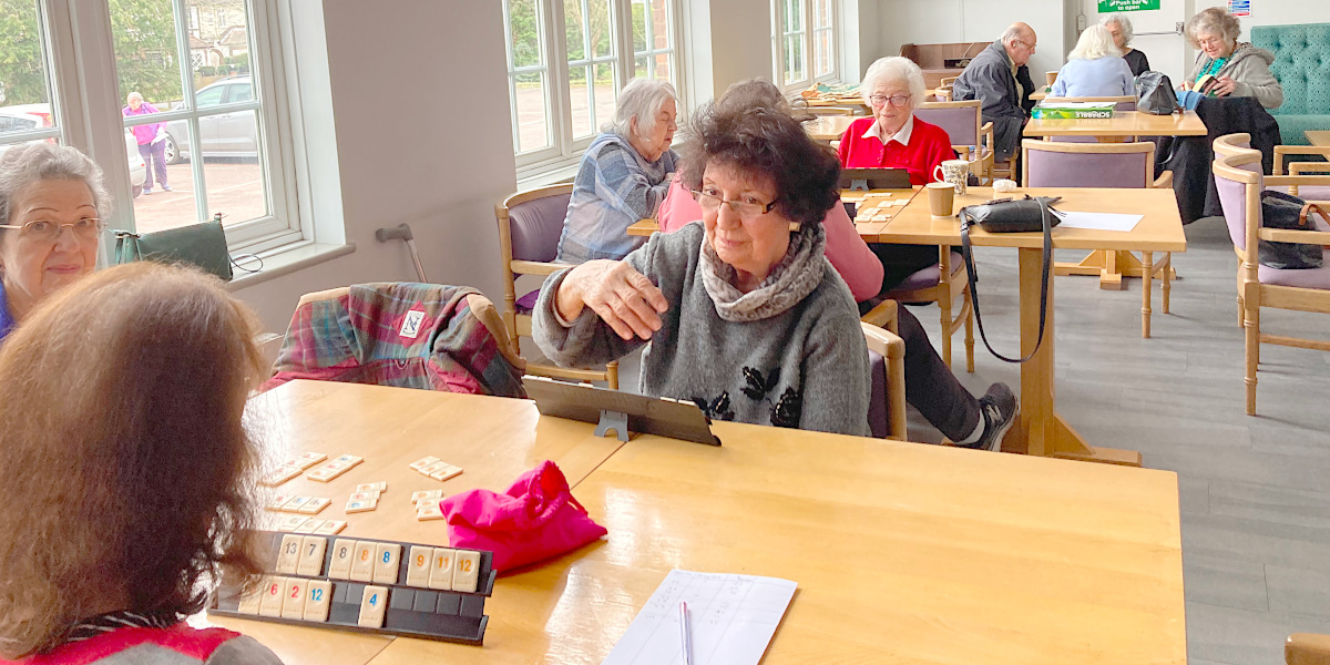 Rummikub and Scrabble Meetings